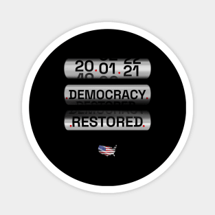 Democracy Restored Magnet